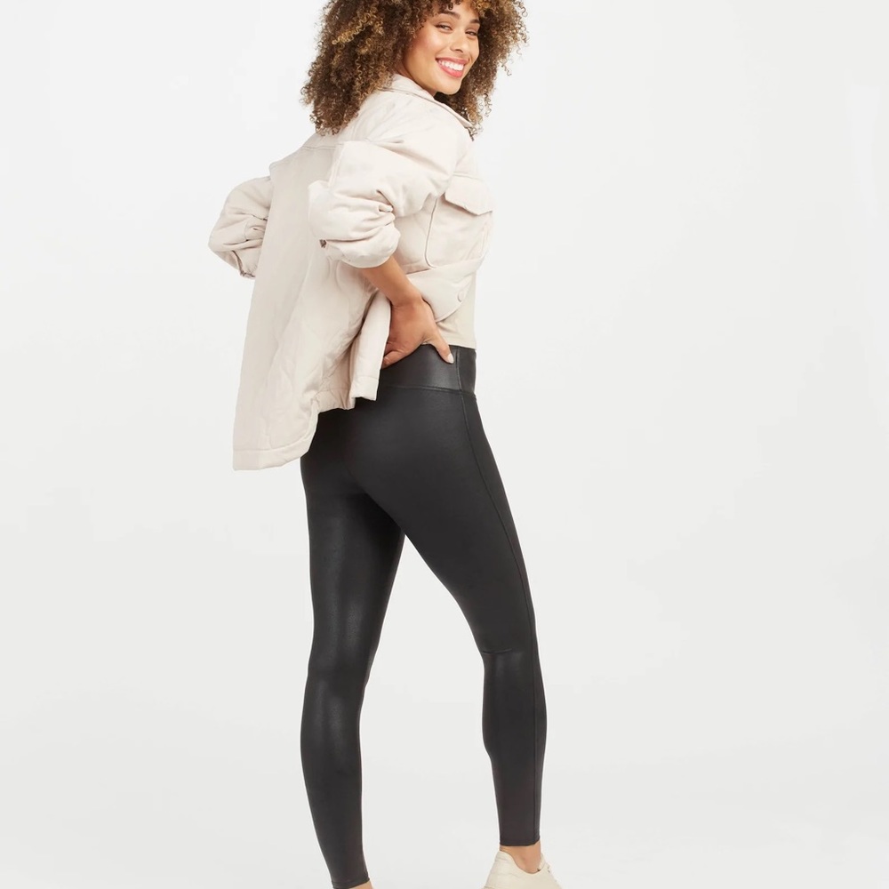 Spanx Faux Leather Leggings